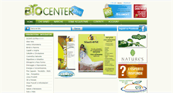 Desktop Screenshot of biocentershop.com
